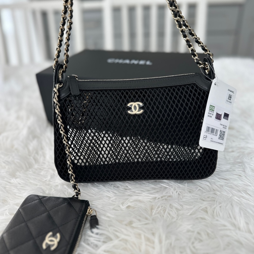 ❌ SOLD ❌ Chanel 25S Mesh Bag - Picture 4 of 13